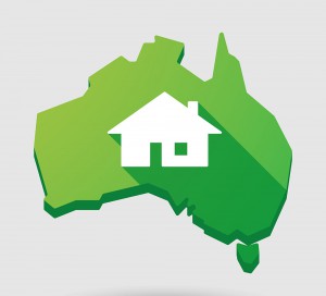 australia house property map real estate aus state country