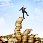 money coin price work job struggle balance rich man