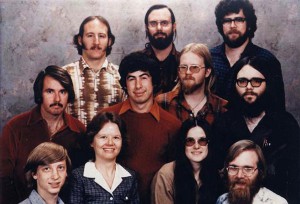 7. The Microsoft staff in 1978