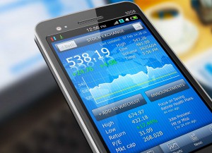 stock market money app techonology smart phone learn invest