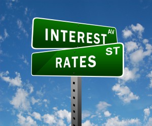 interest rate sign