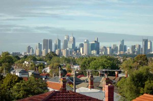 Melbourne property skyline