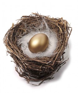 retire nest egg super