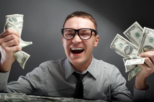 Happy Man With Money Happy Man With Money