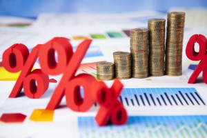 Percentage, Concept Of Discount Colorful Tone