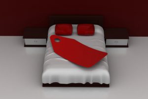 Luxury Bed With Price Tag